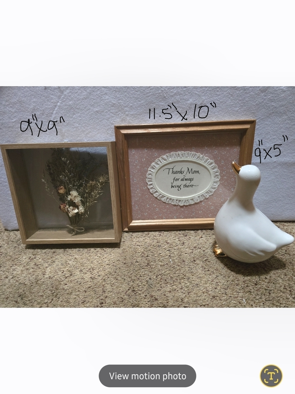 Cottagecore, Mothers Day Vintage Duck Wall Decor -